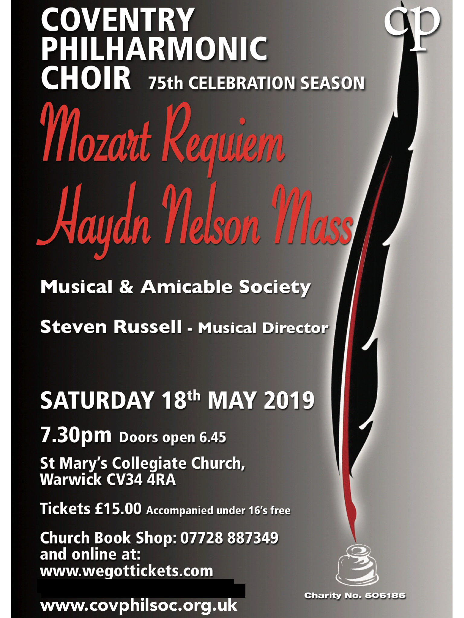 Haydn “Nelson Mass” and Mozart Requiem